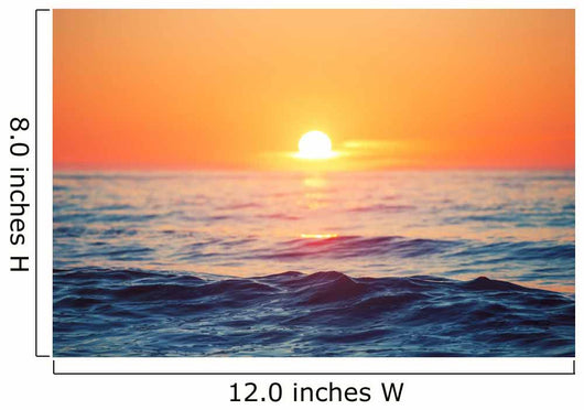 Sunrise over sea 