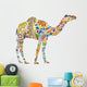 Cheerful Camel Light Wall Decal