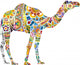 Cheerful Camel Light Wall Decal