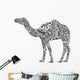 Camel with black & white ornament 
