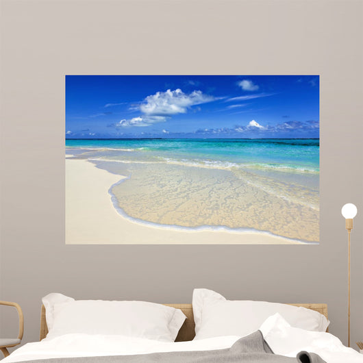 paradise beach on the island 
