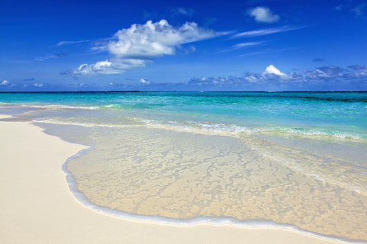 paradise beach on the island 