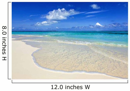 paradise beach on the island 
