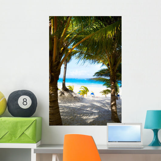 Art caribbean tropical sea beach 