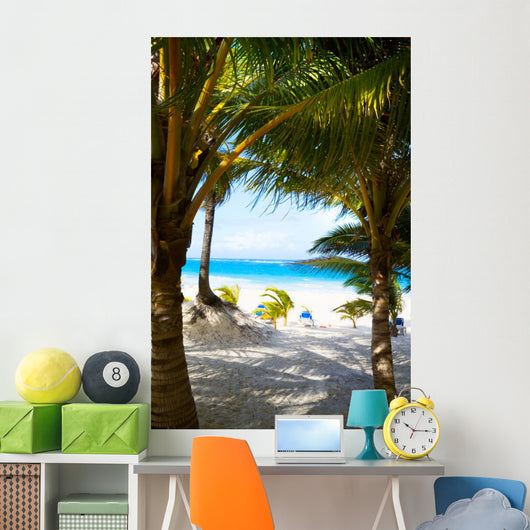 Art caribbean tropical sea beach 