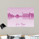 Las Vegas skyline in purple radiant orchid 
