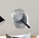 Magnifying Lens Over Fingerprint in Dot Matrix 
