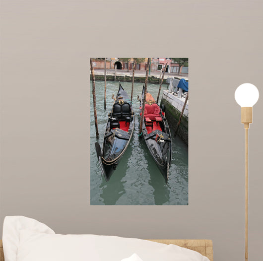Pictures of Real Typical Boat of Venice 