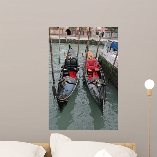 Pictures of Real Typical Boat of Venice 