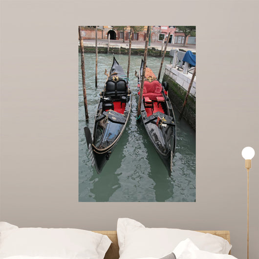 Pictures of Real Typical Boat of Venice 