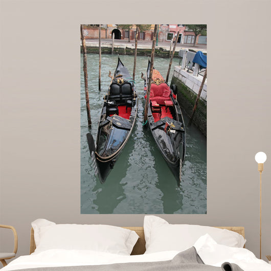 Pictures of Real Typical Boat of Venice 