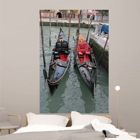 Pictures of Real Typical Boat of Venice 
