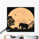 African safari theme Wall Mural
