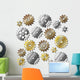 Gears Wall Decal Design 1