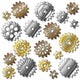 Gears Wall Decal Design 1