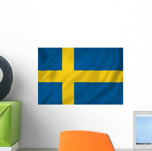 Swedish Flag Wall Decal