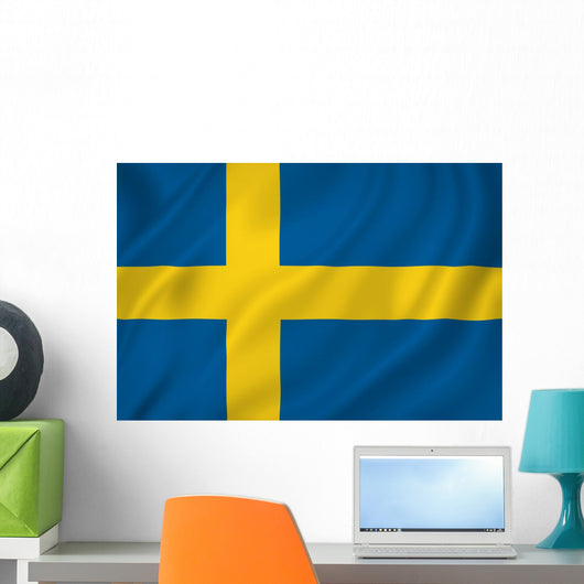 Swedish Flag Wall Decal