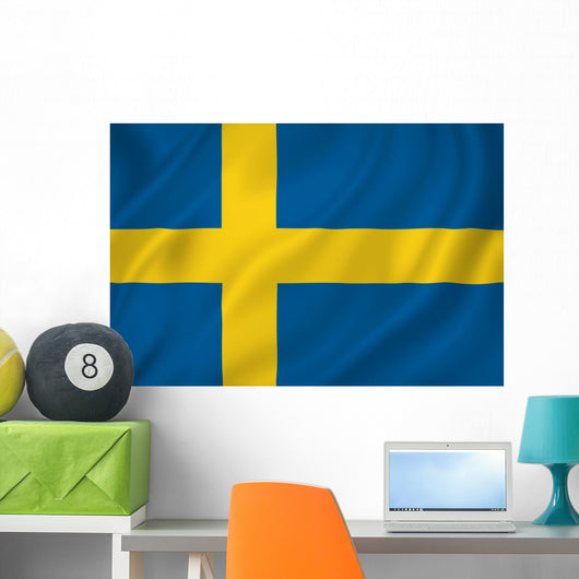 Swedish Flag Wall Decal