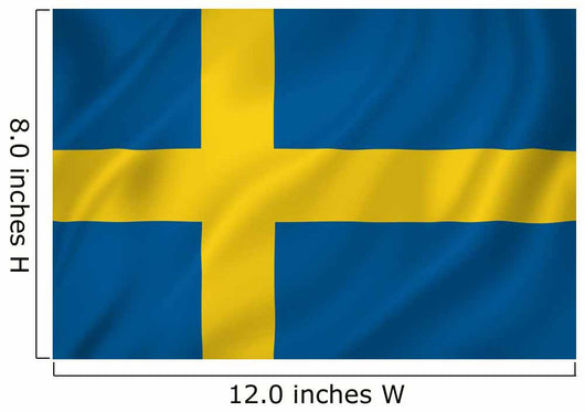 Swedish Flag Wall Decal