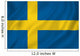 Swedish Flag Wall Decal