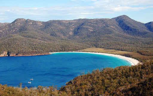 Wineglass Bay Wall Decal