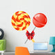 Lollipops Background Wall Decal
