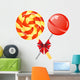 Lollipops Background Wall Decal