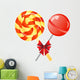Lollipops Background Wall Decal