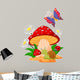 Small animal cartoon Wall Decal