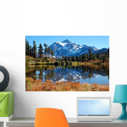 Picture Lake Wall Decal