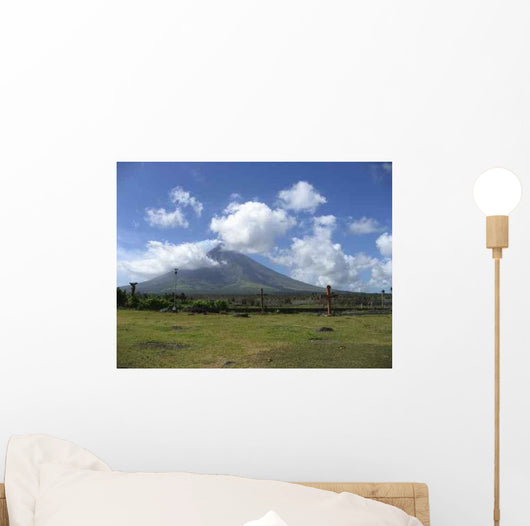 Mayon Volcano Wall Decal