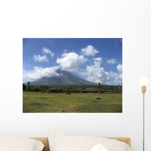 Mayon Volcano Wall Decal