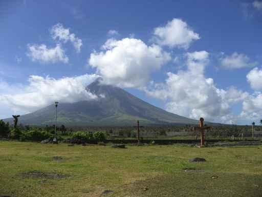 Mayon Volcano Wall Decal