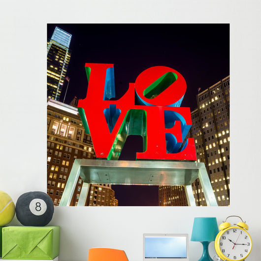 The Love statue in the Love Park Philadelphia 