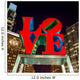 The Love statue in the Love Park Philadelphia 