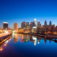 Downtown Skyline of Philadelphia Pennsylvania 