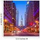 Philadelphia's landmark historic City Hall building Wall Mural