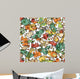Animals and Objects Seamless Wall Decal Design 2