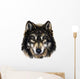 wolf head digital painting 