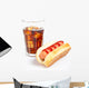 Hot dog and soda glass Wall Decal