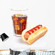 Hot dog and soda glass Wall Decal