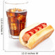Hot dog and soda glass Wall Decal