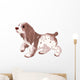 Spaniel dog Wall Decal