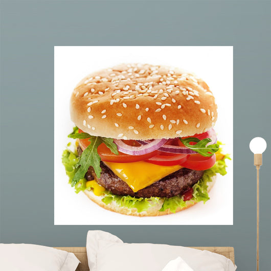 Cheeseburger Made of Meat Patty 