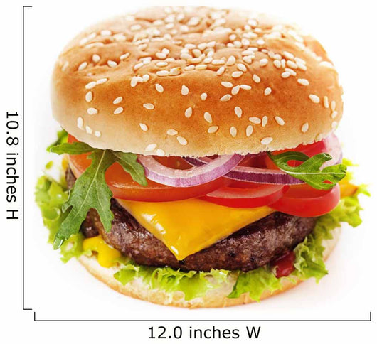 Cheeseburger Made of Meat Patty 