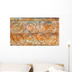 Rustic wooden ornament Wall Mural