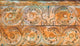 Rustic wooden ornament Wall Mural