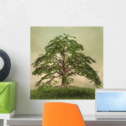 Enchanted nature series - The green tree 