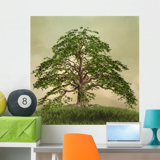 Enchanted nature series - The green tree 