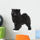 X421 How Chow Long-haired Wall Decal